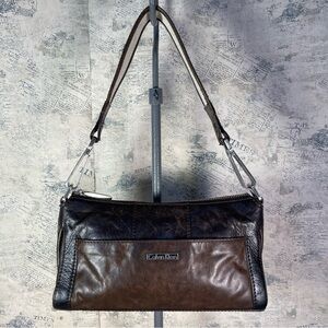 Calvin Klein leather shoulder bag